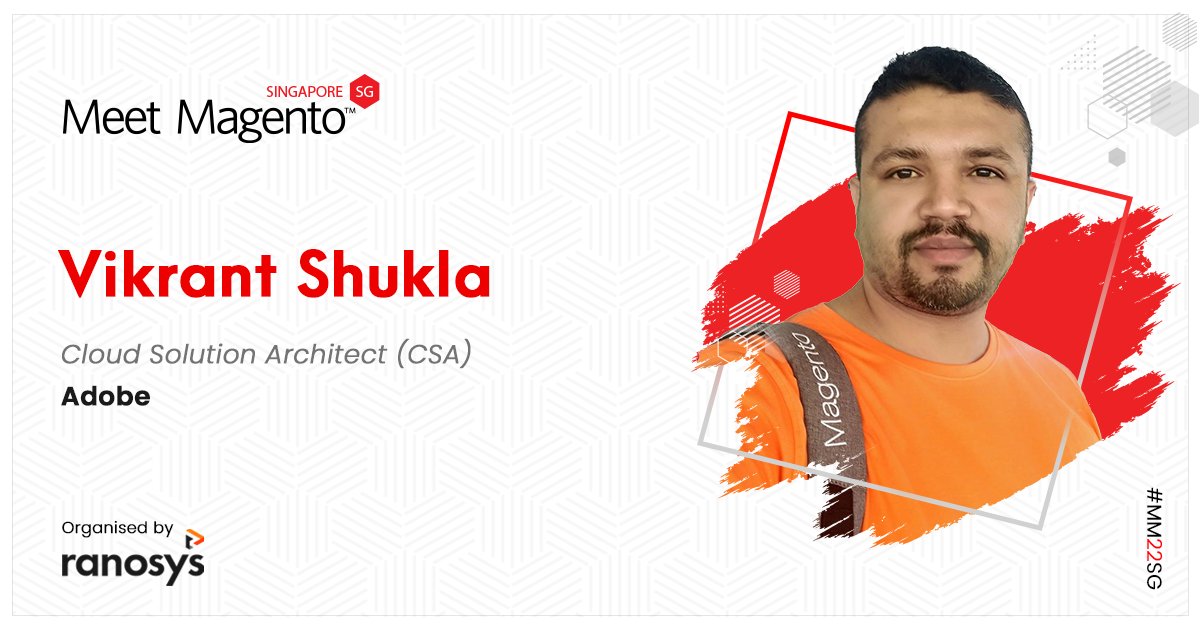 MeetMagentoSG's tweet image. @vikrantshukla will be at #MM22SG as a speaker and we’re super excited to have him back onboard!
Vikrant Shukla, known as "Supermageman" in #MagentoCommunity, is a #CloudSolutionArchitect working for the JAPAC region.
Don’t miss this opportunity to attend his session on 25 Aug.
