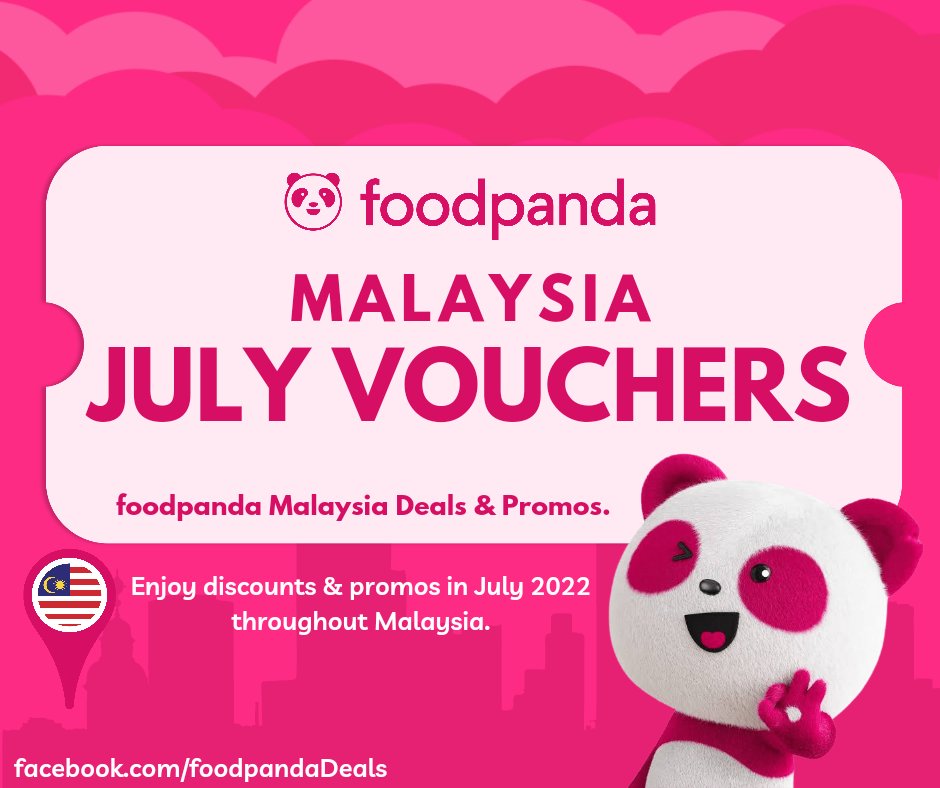 FoodPandaDeals's tweet photo. 𝗳𝗼𝗼𝗱𝗽𝗮𝗻𝗱𝗮 𝗠𝗔𝗟𝗔𝗬𝗦𝗜𝗔
𝗝𝘂𝗹𝘆 𝗩𝗼𝘂𝗰𝗵𝗲𝗿𝘀

🐼 Get Free Delivery 
Code: 𝗙𝗥𝗘𝗘𝗗𝗘𝗟
Redeem: https://t.co/fms9CF3nOC

🐼 Get RM10 Off
Code: 𝗧𝗘𝗡
Redeem: https://t.co/fms9CF3nOC

🐼 More Vouchers
👉 https://t.co/fWuud0Utdx

Read/T&amp;C applies. 
#foodpandaMY https://t.co/it86Vx6nvq