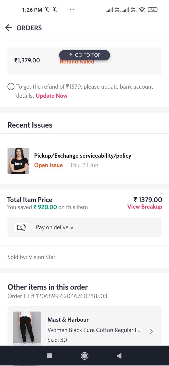 Sucheta182's tweet photo. @myntra 
It's been around 3 months I have returned my 3 orders but i didn't get my refund .According to your executive, i have updated my account on  daily basis.Even shared my account details with support@myntra.com, but you people are not considered.please refund my money back https://t.co/BWcY4SOUF8