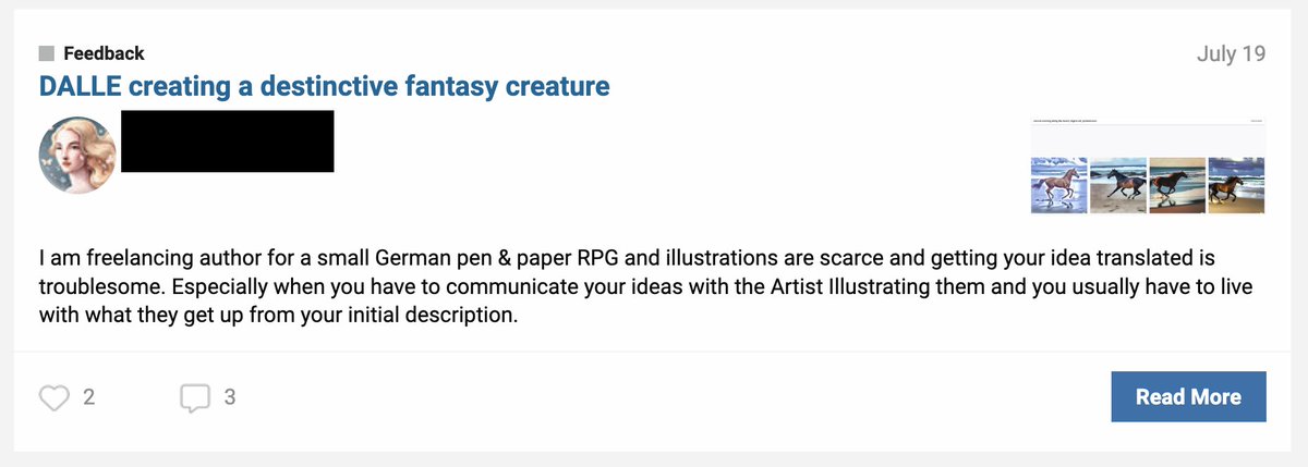cygorman's tweet photo. And so it begins... #dalle2 #artisdead #longlivecreativity #eth https://t.co/ex8rg1mqLN