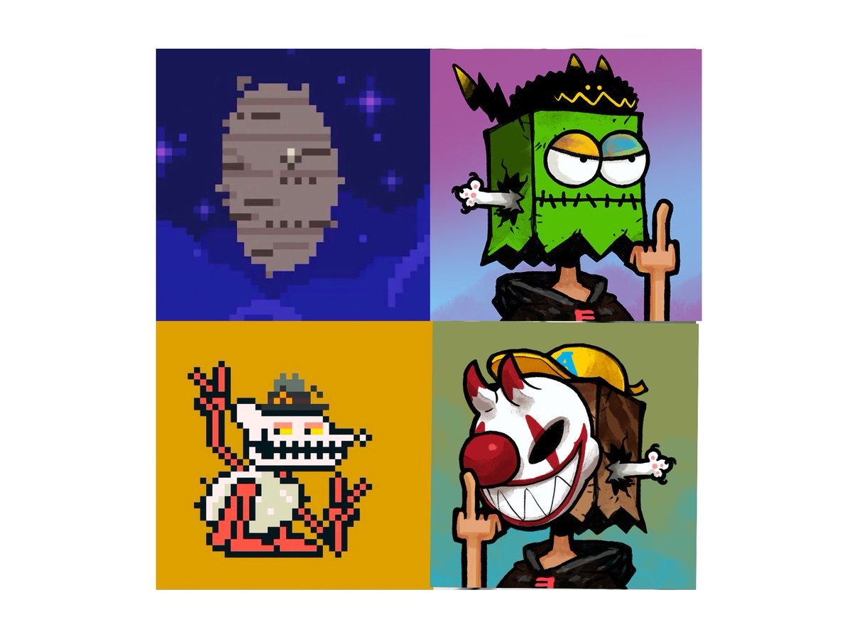 FreeCubeNFT's tweet photo. And WTTTTF IS THIS?
#gremplin #NFTs #ugly #MEMES #NFTCommunity #crypto #badart #BTC https://t.co/qWP2x5JokE