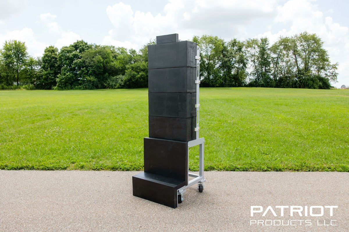 PatriotProLLC's tweet photo. For the only EPR rated (M855A1, 5.56 EPR & M80A1, 7.62 EPR) bullet trap on the market, check out the Patriot Products Block Trap. Trusted for years of safe and efficient training.
https://t.co/D8iCfWmS4J
#PatriotProducts #Military #RangeSolutions #Training #BulletTrap #Ballistic https://t.co/7BsP61xwj4