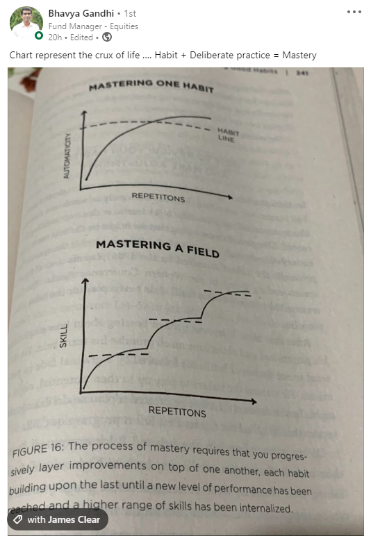 iwealthLLP's tweet photo. check out what our fund manager has to say

The chart represents the crux of life... Habit + Deliberate practice = Mastery 

#chart #fundmanger #iwealthllp #linkdlnpost #stocks #aifs #thursdaymotivation #markets #stocks #aifs https://t.co/YxemFUjVDL
