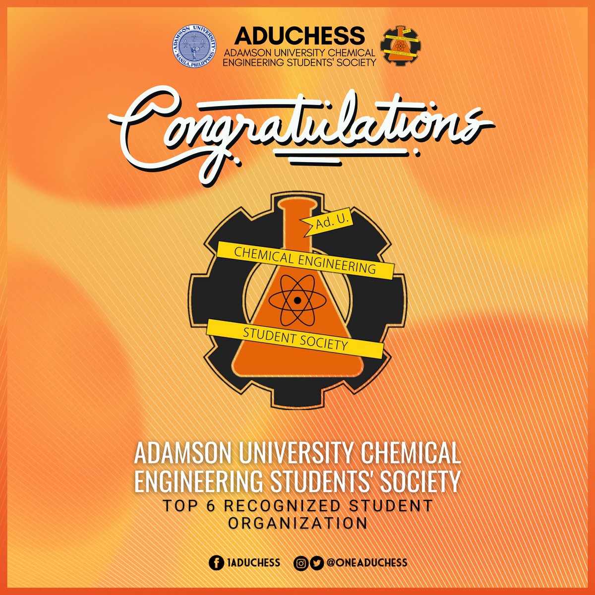 OneAdUChESS's tweet photo. We assure you that this upcoming academic year, we will continue to serve you and stay committed in doing our responsibilities.

Arriba AdUChESS!🧡

#Arr1baAdUChESS 
#OneAdUChESS

Photo Art by Fayeeh Joy Dabalus https://t.co/mpuAz1ie9E