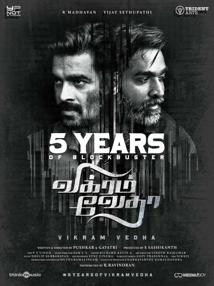 ashareef_'s tweet photo. #5YearsOfBlockbusterVikramVedha https://t.co/8fbeSTnD6N