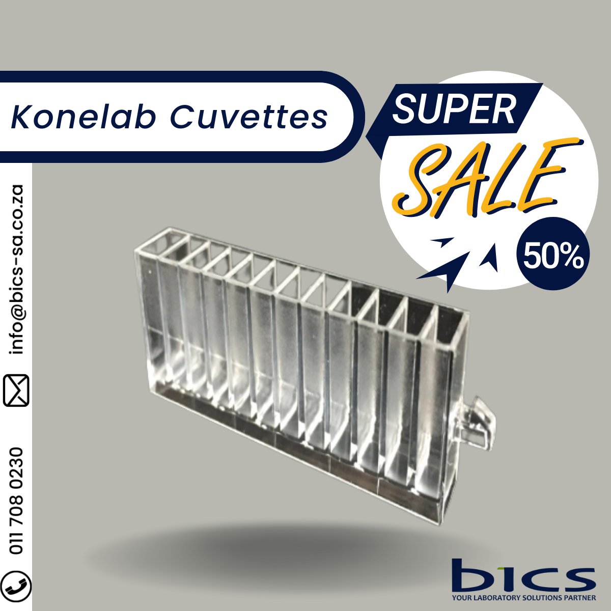 Bashumi_BICS's tweet photo. Need cuvettes for your spectrophotometer, fluorometer and other instruments?
Order from us today at 50% off.
Contact us to place your order.
Call: 011 708 0230 E-mail: info@bics-sa.co.za
#cuvettes #laboratorysupplies #laboratory #consumables #reagents #chemicals #analysis https://t.co/MoDZYuAJBq