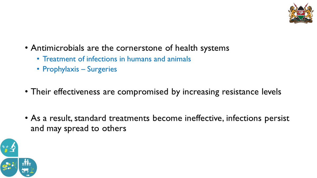 bilhah_nyawera's tweet photo. Did you know that Antimicrobials are the cornerstone of health systems? #AMRForumKE https://t.co/16Qd0TKmeT