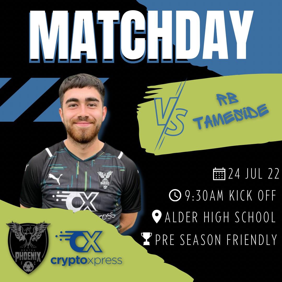 Next up for the lads is a game against our friends at <a href="/RB_Tameside/">RB Tameside</a> we know a few of there lads so it should be interesting 🤣 the boys have been flying recently hopefully can carry on our good form🔥       As always proudly sponsored by <a href="/crypto_xpress/">CryptoXpress</a> 🤝