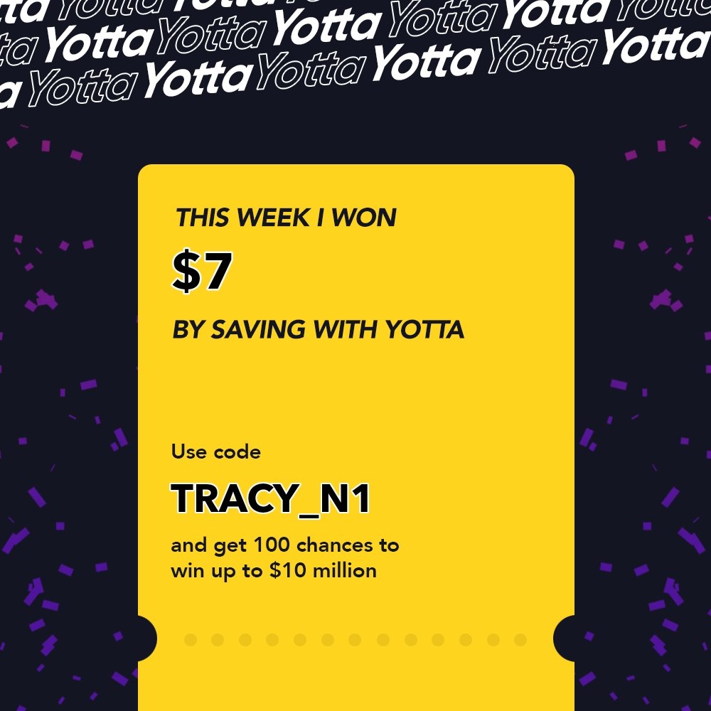 redhot_1972's tweet photo. I won with Yotta! @YottaSavings #luckyweek https://t.co/Gf11nfjsIj