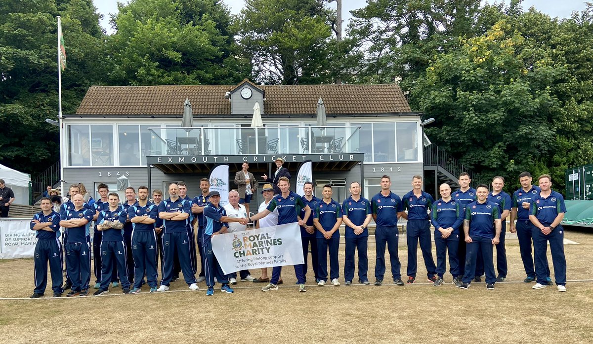 CommandoTRG's tweet photo. Well done to all the Officers and Seniors from yesterday’s Cricket match.
Well done to the PTIs for putting on a great event and also @ExmouthCricket for letting CTCRM use their grounds.
A fantastic performance by all which finished in a draw. #cricket #batmatch https://t.co/8PgslU90du