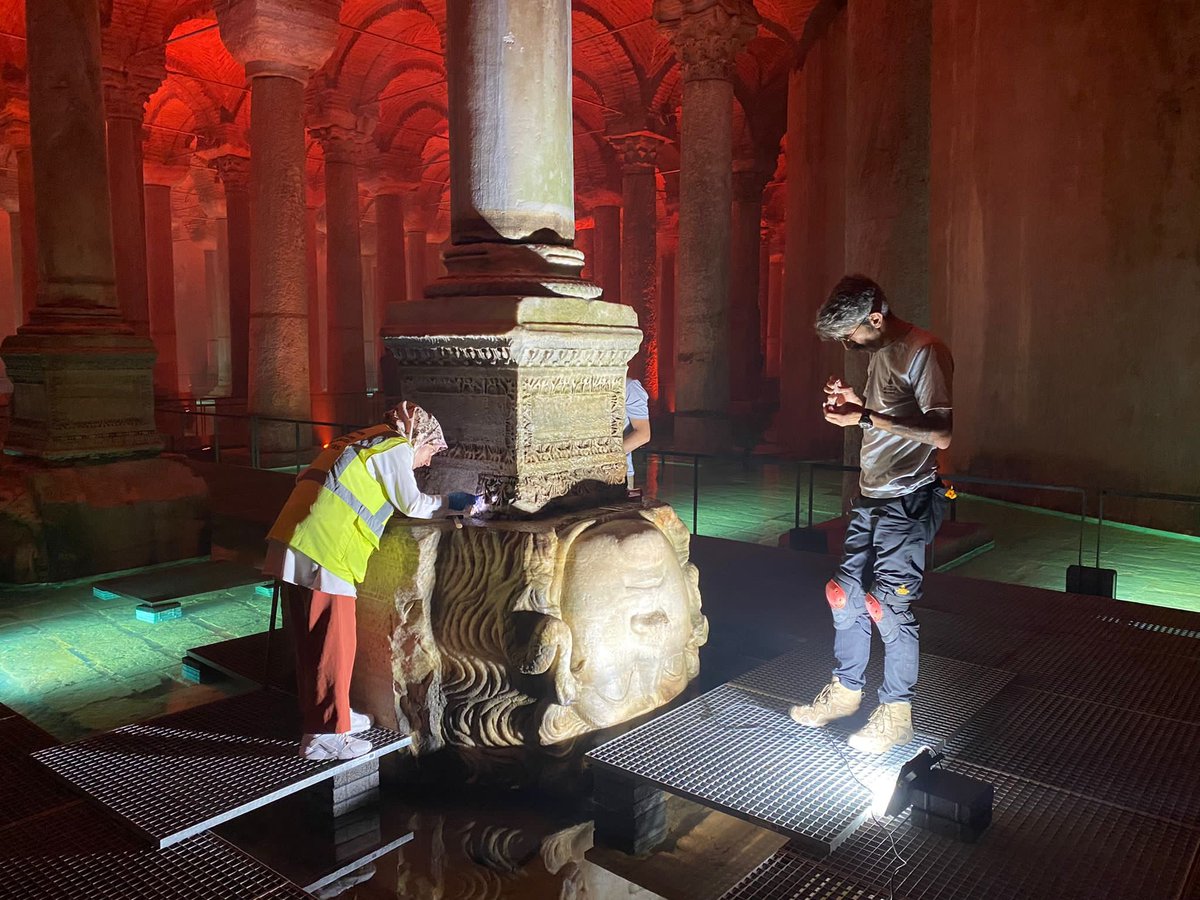 İBB, Yerebatan Sarnıcı'nın restorasyonunu tamamladı.