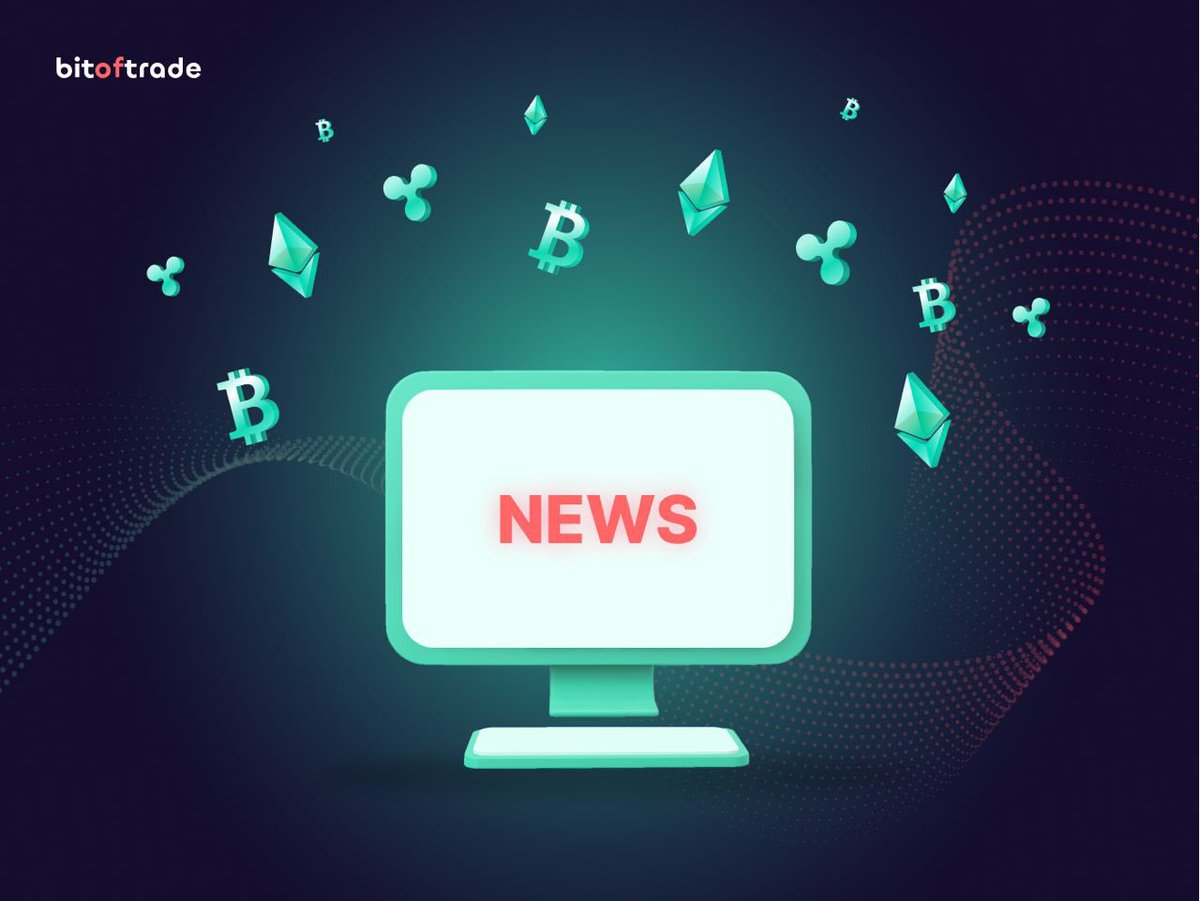 bitoftrade's tweet photo. 🕢What's happening in #crypto?
💬Stay up to date with the latest news with #bitoftrade: https://t.co/9jZuX5j6Ur
#trading #tokens #cryptocurrency https://t.co/UOSZnhlnRE