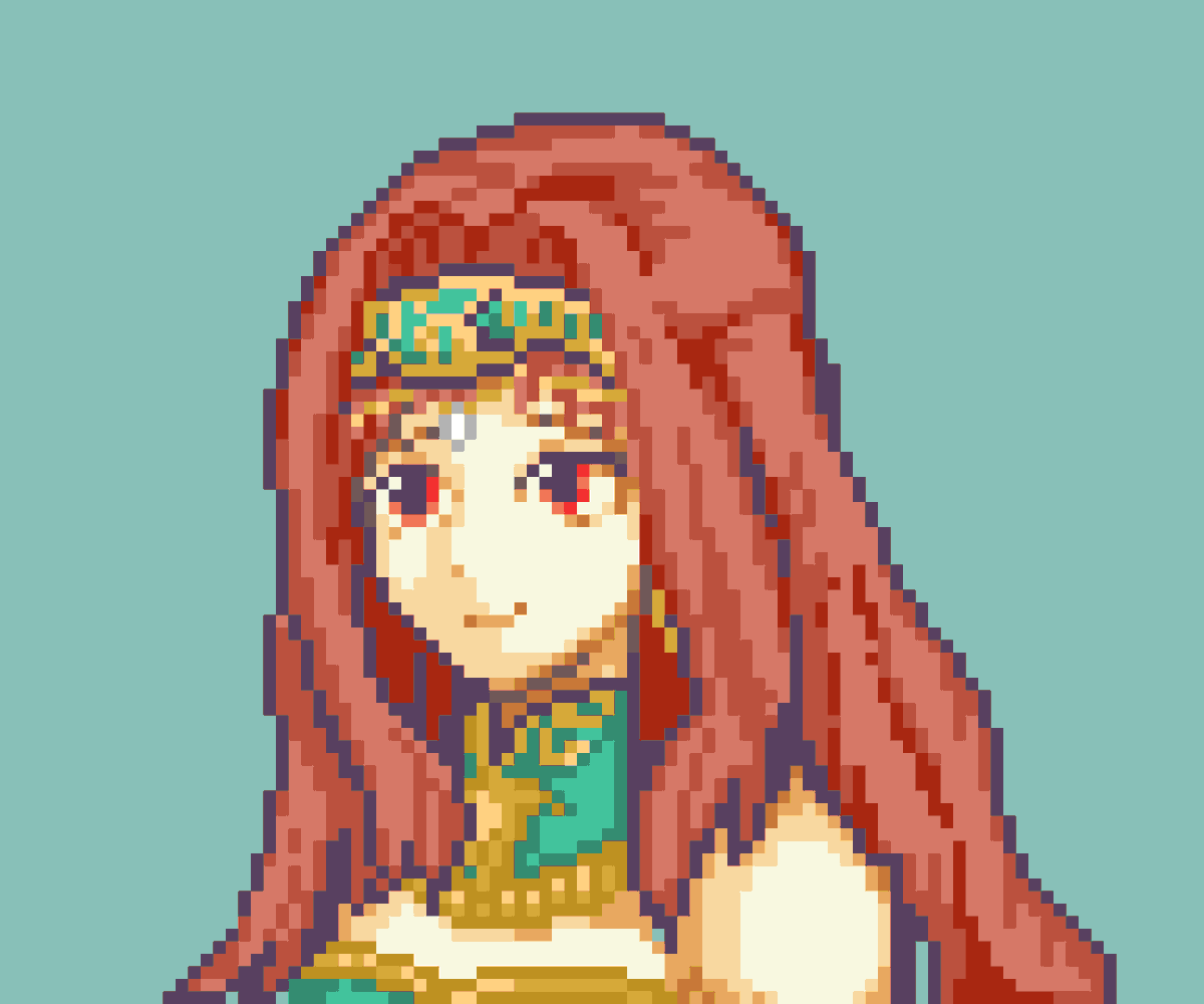 YesImHappyYeet's tweet photo. ascended celica in fegba style
#pixelart
#FEHeroes https://t.co/rrDsIMpDZV