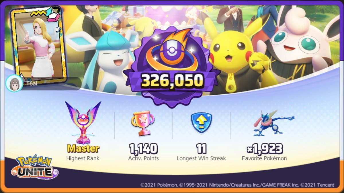 tealacnh's tweet photo. #PokemonUNITE #NintendoSwitch https://t.co/r4cMcD2EU6
