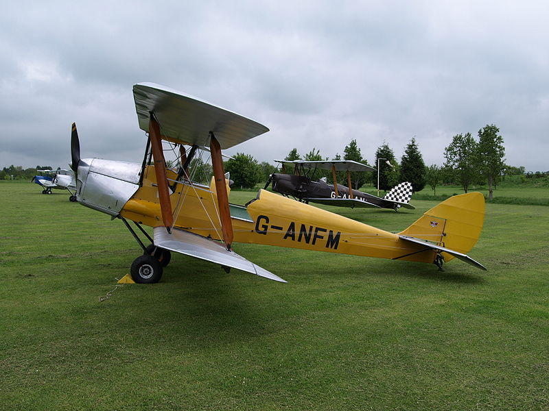 In aviation #Stagger is the relative horizontal fore-aft positioning of stacked wings in a biplane, triplane, or multiplane. An aircraft is said to have +ve stagger when the upper wing is positioned forward of the lower (bottom) wing, Egs; deHavillandTigerMoth or Stearman