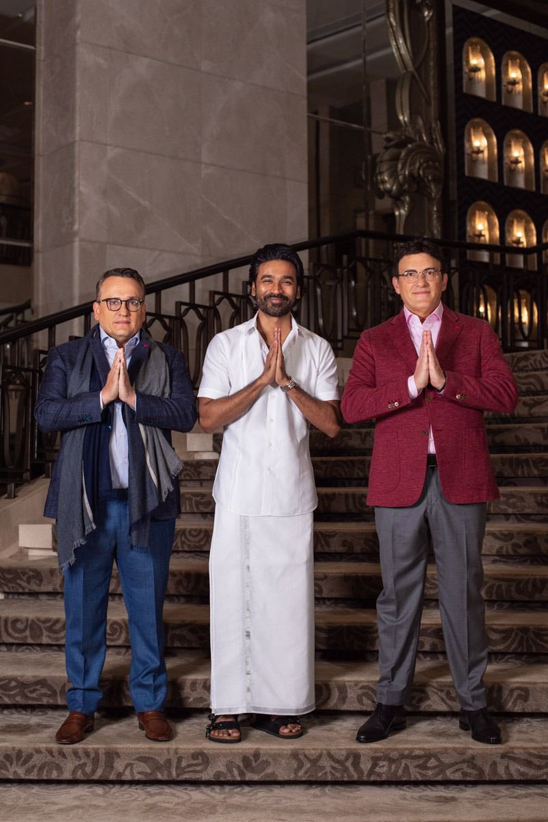 Welcome to India <a href="/Russo_Brothers/">Russo Brothers</a> #Vanakkam