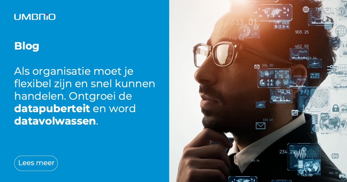 umbrio_com's tweet photo. Ontgroei de datapuberteit en word datavolwassen!

Als organisatie moet je flexibel zijn en snel kunnen handelen. Je kunt niet meer alleen leunen op resultaten, kennis en ervaring uit het (recente) verleden.

Lees meer: https://t.co/kCzelNXrjw

#data #datapuberteit #datavolwassen https://t.co/DsXWL02yTU