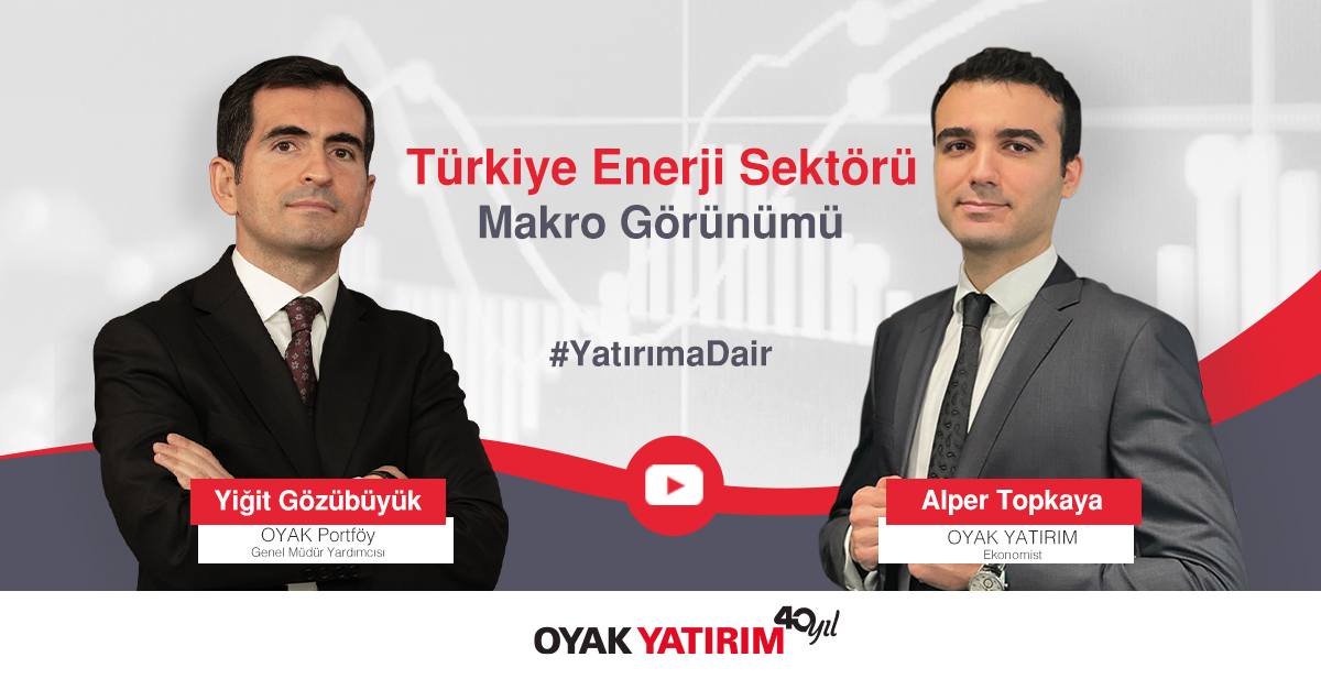 OYAK YATIRIM Ekonomisti Alper Topkaya ve OYAK Portföy Genel Müdür Yardımcısı Yiğit Gözübüyük Türkiye enerji sektörü makro görünümünü yorumluyor. İzlemek için tıklayın: bit.ly/3czafKR
#OYAKYATIRIM #OYAKPortföy