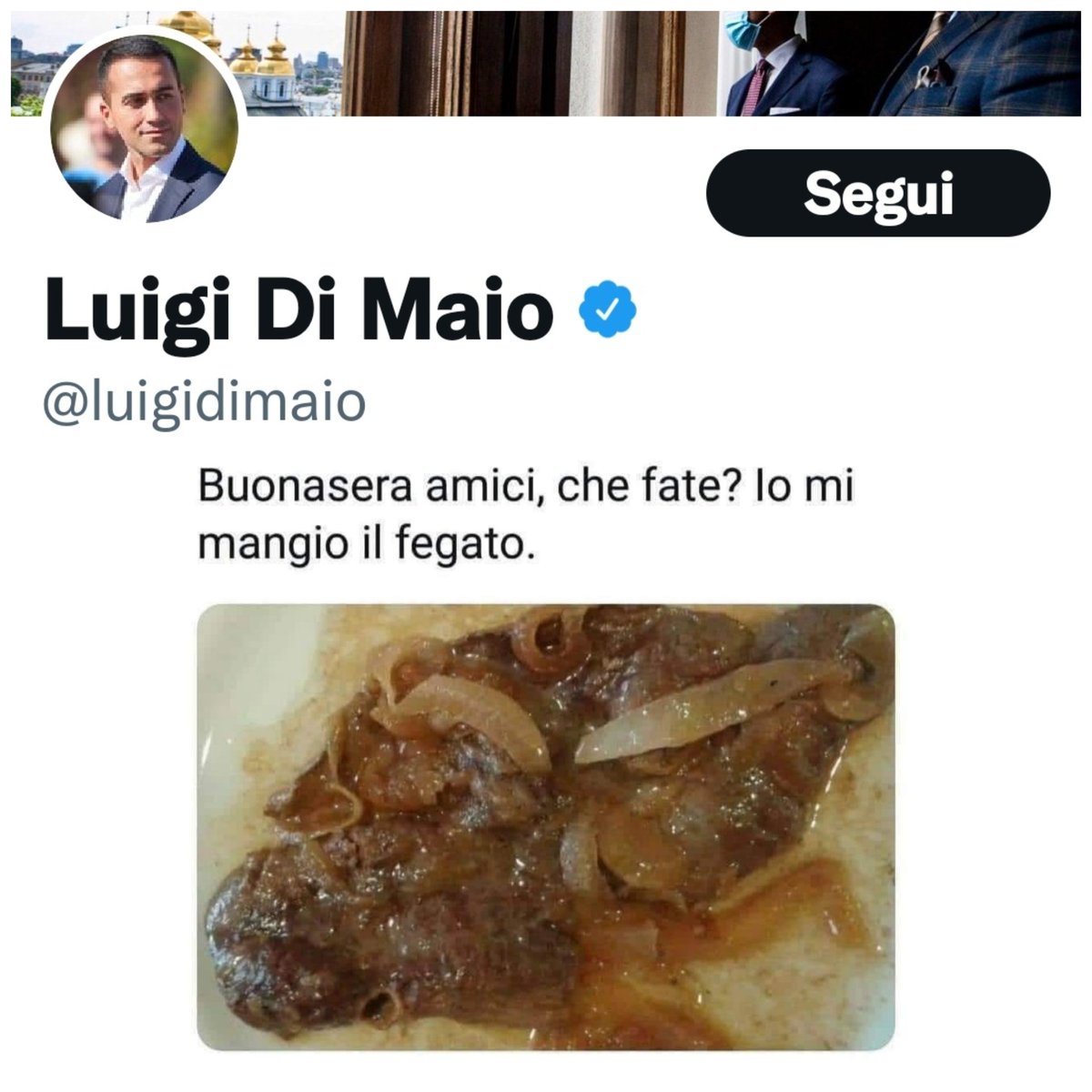 Tweet di ieri sera😂😂
#dimaioout #DraghiVatteneSUBITO 
#DiMaioTraditore