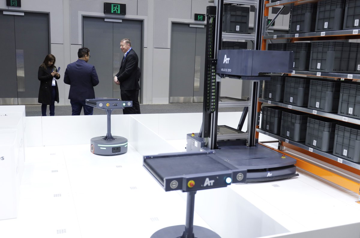 Addverb_Tech's tweet photo. Wonderful wrap of CeMAT, Australia!
Missed out on catching up with our experts? Connect with us at automate@addverb.com
#Addverb #letsautomate #CeMATAus #CeMAT22 #warehouseautomation #automationsolution #automation #melbourne #exhibition #industry40 #australia https://t.co/OZCmO5ebQX