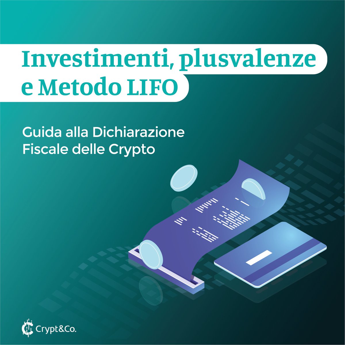 Plusvalenza latente da #criptovalute e rapporto con il fisco.

Cos’è e come muoversi per non incappare in errori?

Trovi la guida a questo sul nostro Canale Telegram >> t.me/+CSsIzXNA4fE0M…