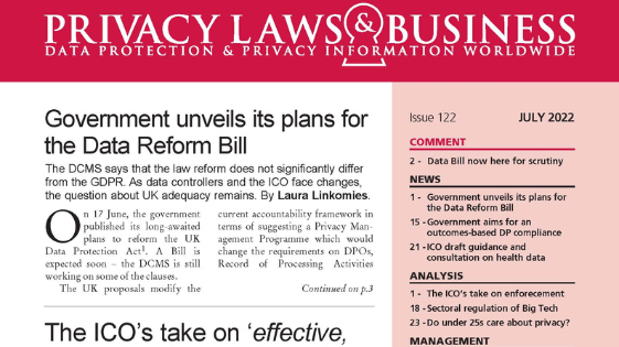 privacylaws's tweet photo. July UK Report out now:
- #UK govt unveils its plans for the #DataReformBill
- #ICO’s take on #enforcement action
- Govt aims for outcomes-based #dataprotection compliance
- How the ICO is responding to technological challenges
#privacylaws #bigtech #SCCs https://t.co/n9bRL6pqfO https://t.co/GRQ31ptDFN