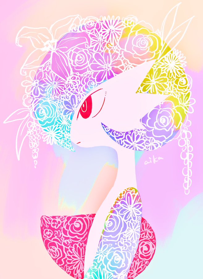 幻想的かつ美しい 色彩豊かに描かれたポケモン サーナイト のファンアート おたくま経済新聞