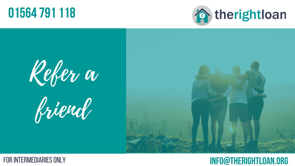 If your clients refer a friend to The Right Loan, they could earn £100 when their friend’s case completes!

Simply fill out the form here: therightloan.org/refer/