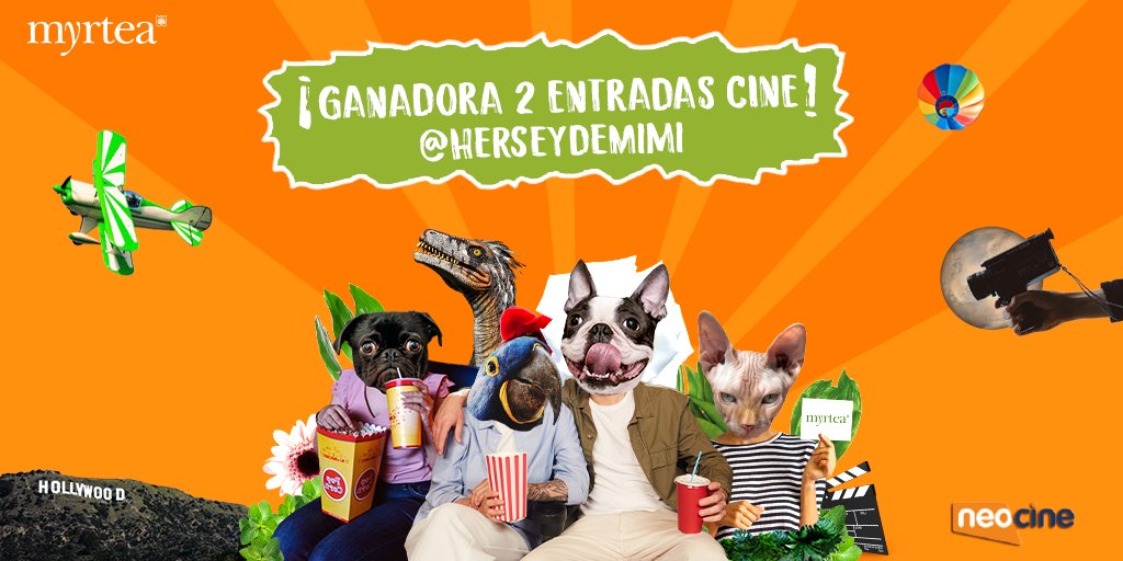 ccmyrtea's tweet photo. Felicidades @HerseyDeMimi 🥳, no tendrás que montarte películas porque eres la ganadora del sorteo de 2 entradas de #cine en #Neocine de nuestro centro comercial 🎥 💚 https://t.co/Q3eCZVlzll