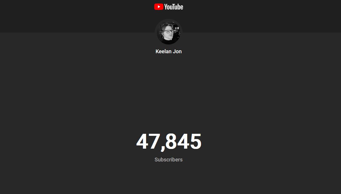 50k goal may be coming soon 👀Celebration live stream? 🥳

-
#Youtube #Blender