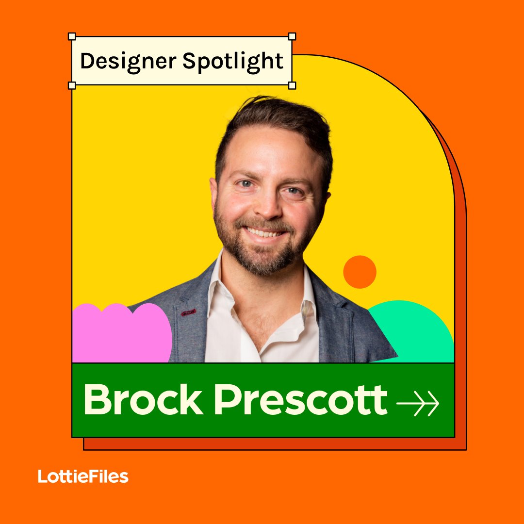 Today we’re shedding some light on creative technologist &amp; Lottie Evangelist, <a href="/BrockPrescott/">Brock Prescott</a>. 

Want to know more about him? Let’s go! 👇