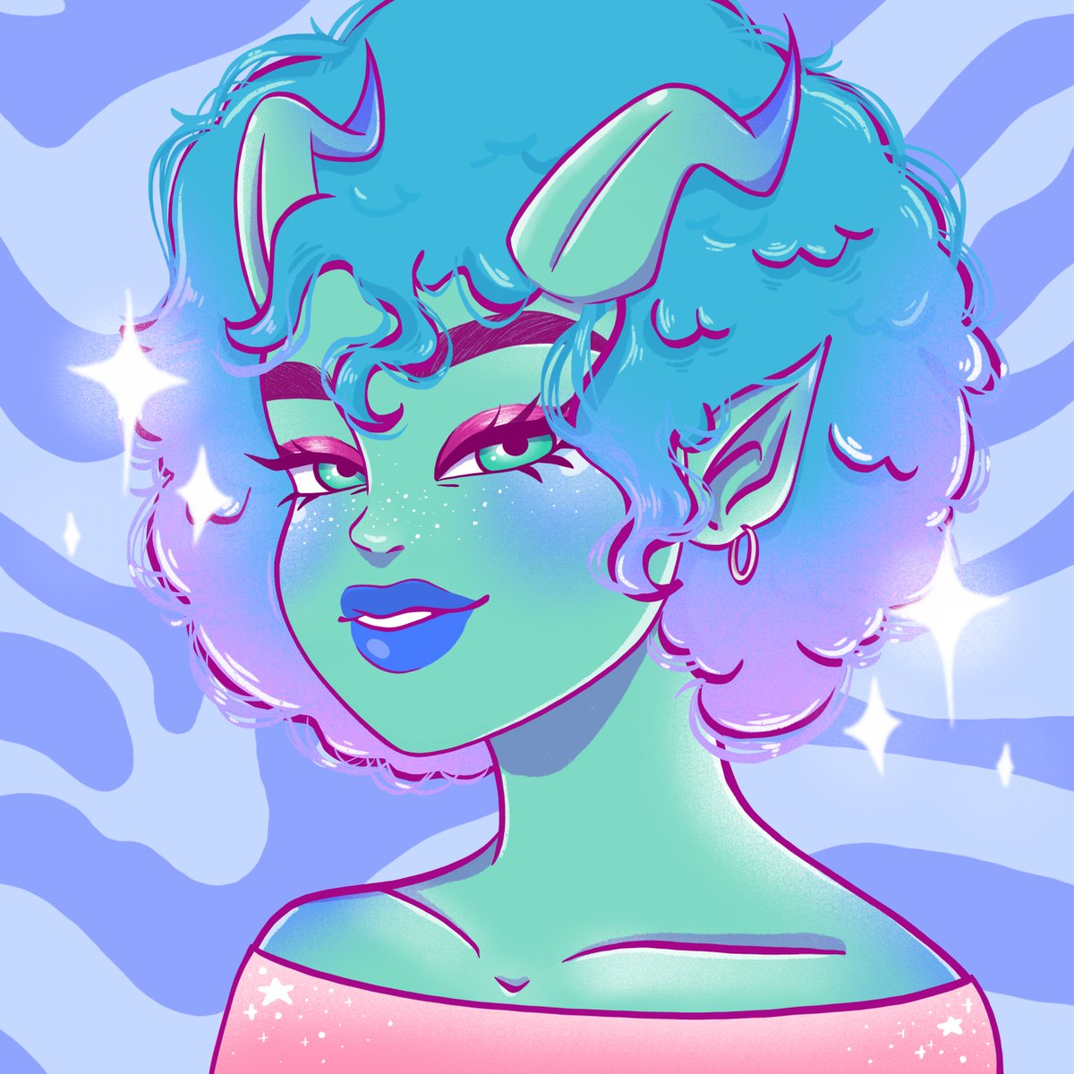 Demon Babes 💜 tweet media