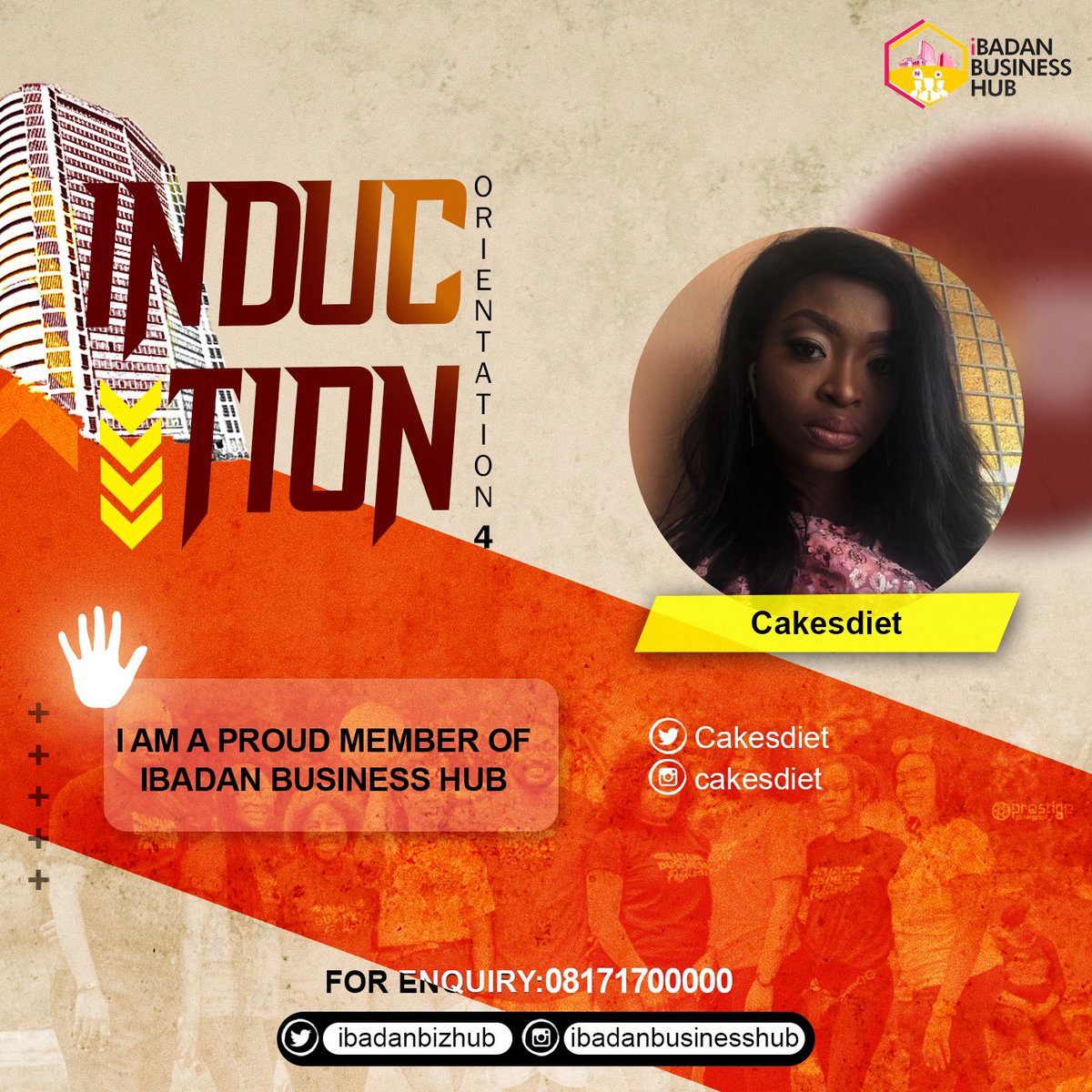 cakesdiet's tweet photo. #ibadanbusinesshub
#ibinduction
#cakesdiet https://t.co/xPYfha9spK