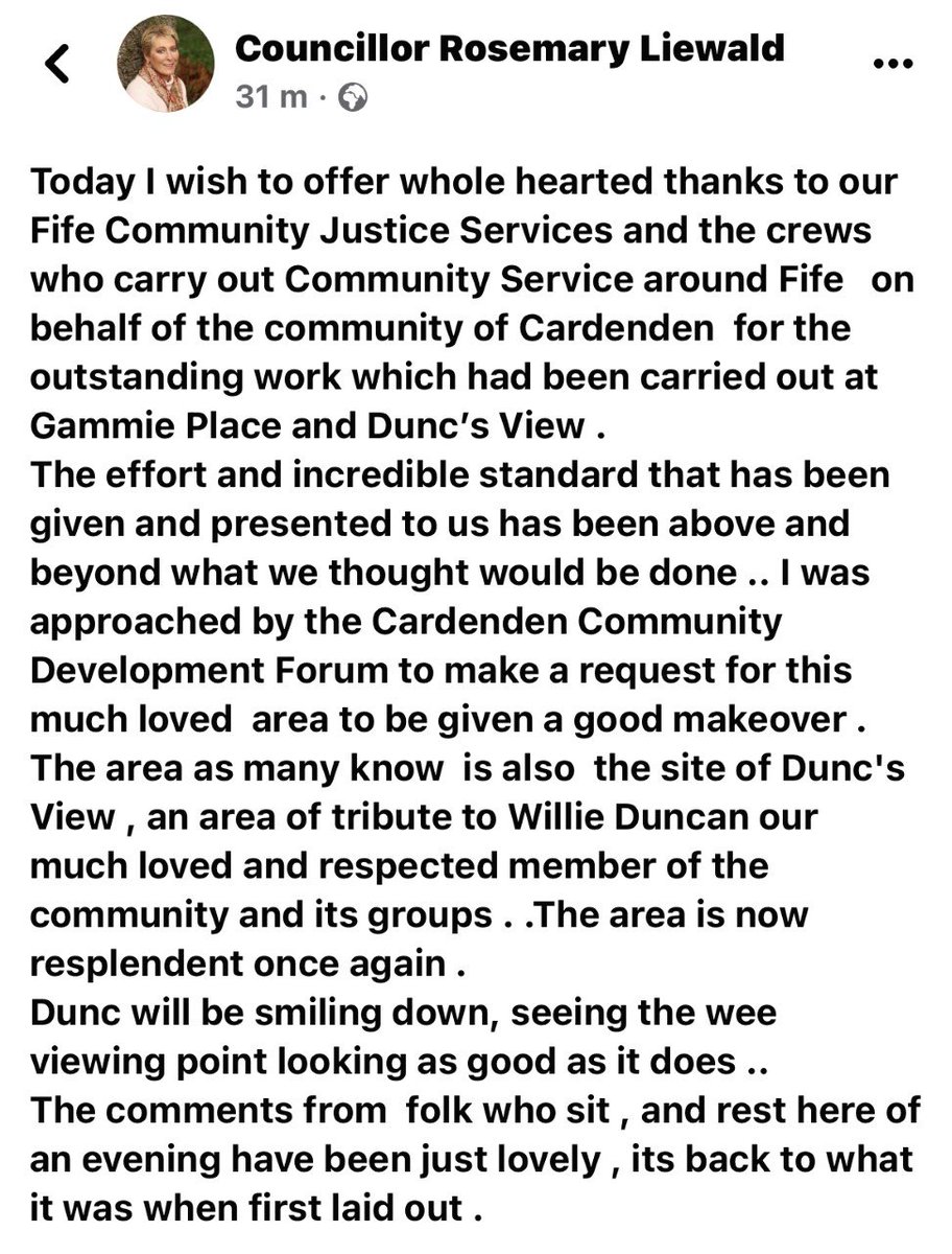 Fife Council Justice Social Work tweet media