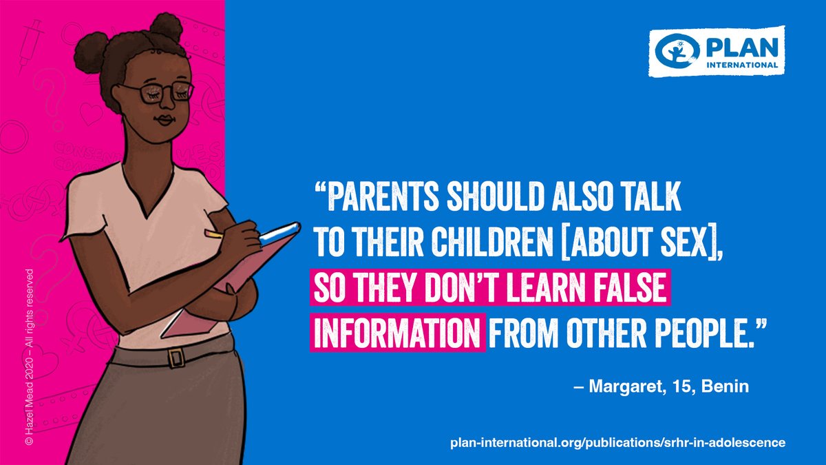 PlanGlobal's tweet photo. A lack of access to quality sex education, means that in some communities' girls are uninformed &amp; ill-equipped to deal with their sexual &amp; reproductive health in a positive way. We want to see more open communication around sex &amp; sexual health, both at home, and in school #SRHR https://t.co/UeSdDtoIPd