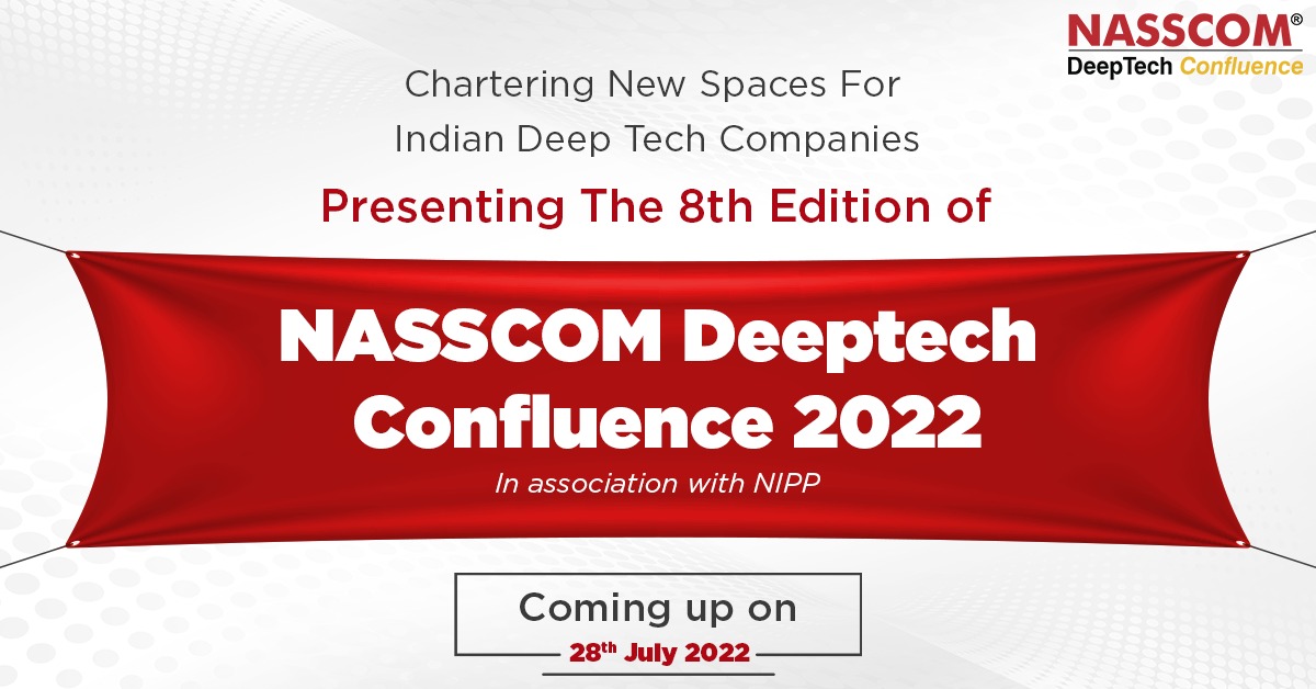 Catch deep tech founders, marquee investors, heads of incubators and many others congregate together to build #WorldClassFromIndia in the upcoming DeepTech Confluence in Association with NIPP.

Coming this 28 July 2022.

Join #DTC: bit.ly/3t75n43 

#DeepTechClub