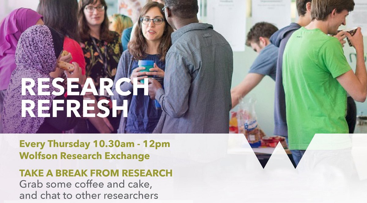 Warwick Postgrad Hub (@warwickpghub) on Twitter photo Join us in <a href="/ResearchEx/">Wolfson Research Exchange</a> this morning for coffee, cake and chat at Research Refresh! 10:30am-12pm
warwick.ac.uk/services/libra… Join us in <a href="/ResearchEx/">Wolfson Research Exchange</a> this morning for coffee, cake and chat at Research Refresh! 10:30am-12pm
warwick.ac.uk/services/libra…