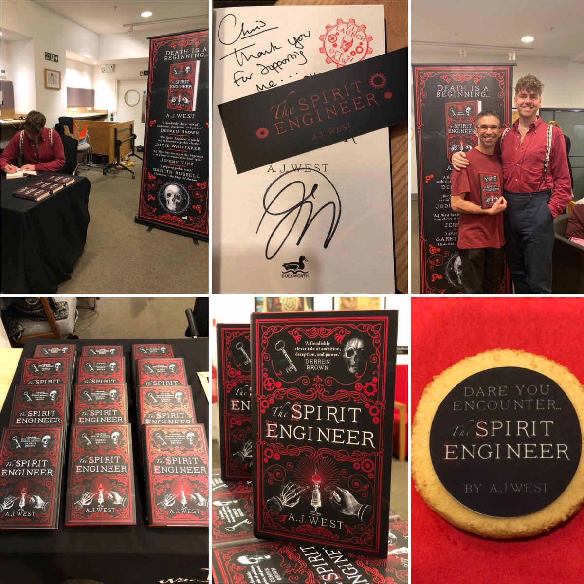 Happy publication day @AJWestAuthor #TheSpiritEngineer now available in paperback today !!! 🥳🥳🥳 @instabooktours @itsthebookparty @Duckbooks #AJWest #author #PublicationDay #Book #Paperback