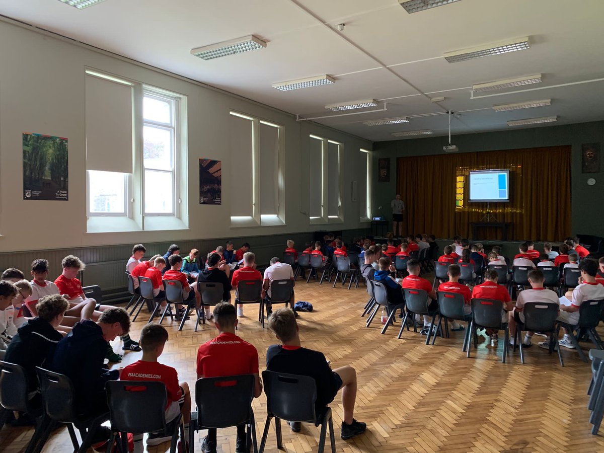 Great week of high performance rugby development &amp; FUN happening at the PSA Rugby Academy Roscrea <a href="/CCRoscrea/">Cistercian College</a>. It’s Club Rep Day today ahead of programme wrap up tomorrow, with lots of final reminders of key learning points from a quality experience #maximiseyourpotential #rugby