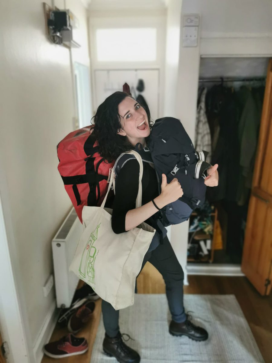 Norway 🇳🇴 here I come #PFTC6 #fieldecology #phdchat #phdlife #AcademicTwitter #newgearwhodis