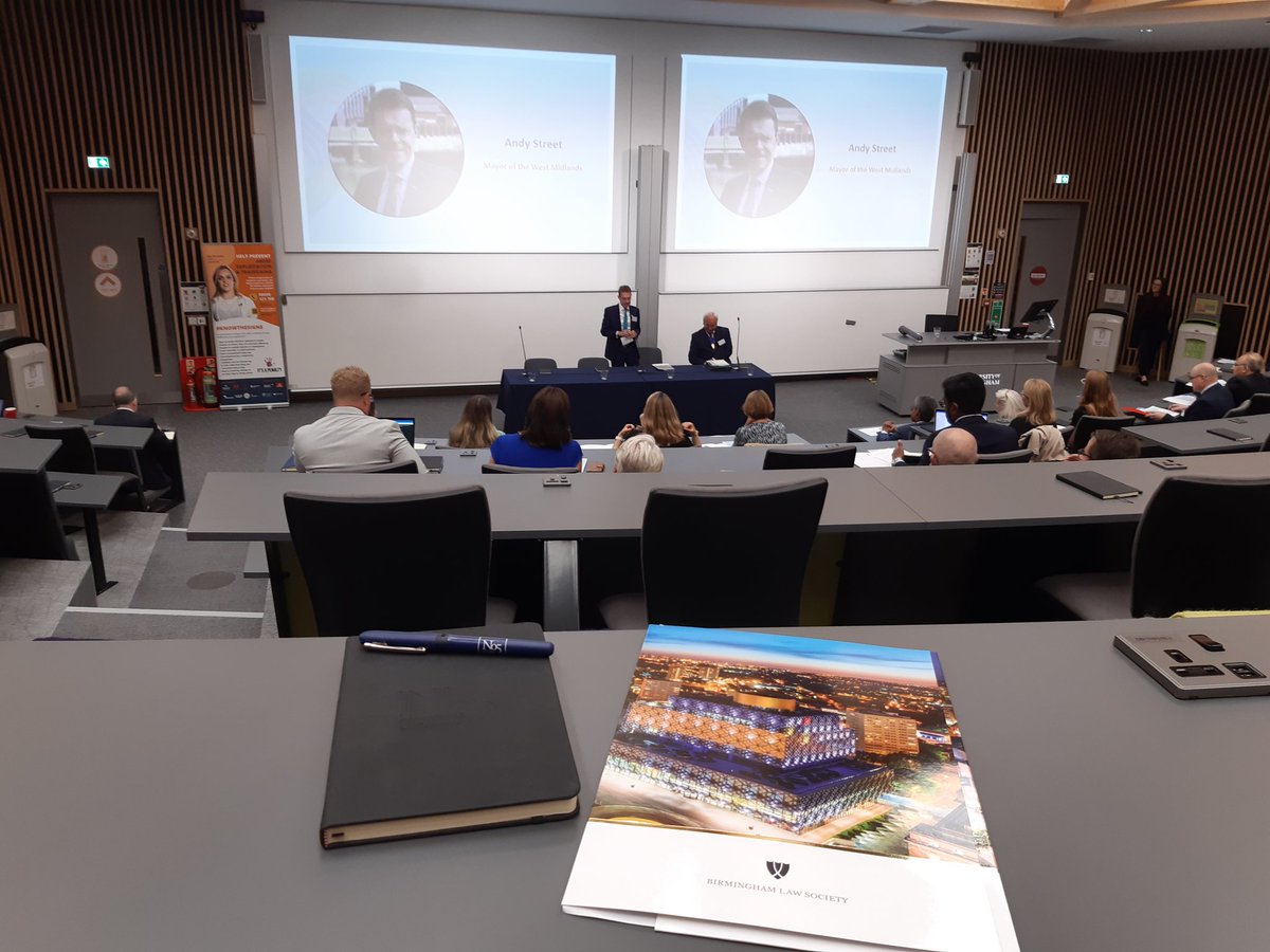 mandyjhaque's tweet photo. Listening to the welcome from @andy4wm at the @BhamLawSociety Commonwealth Lawyers Association conference as a member of the BLS International Committee with the VP of BLS Tony McDaid from @No5Chambers at such an exciting time to host, the week before #B2022. https://t.co/GYv1lZXSvn