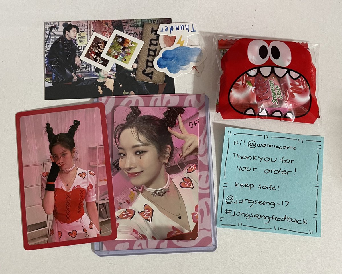 wonniecartz's tweet photo. 🎀𓂃happy mail from @jongseong_17 ᵕ̈ 

    ↝ #jongseongfeedback🌷

💭 thank you so much for the secured packaging and for the official pob freebie !!? ++ the smooth transaction w you <3 nagulat ako pag open ko hshs >~< newayz the pc arrived safely po ^___^ https://t.co/6ekxaWNs9m