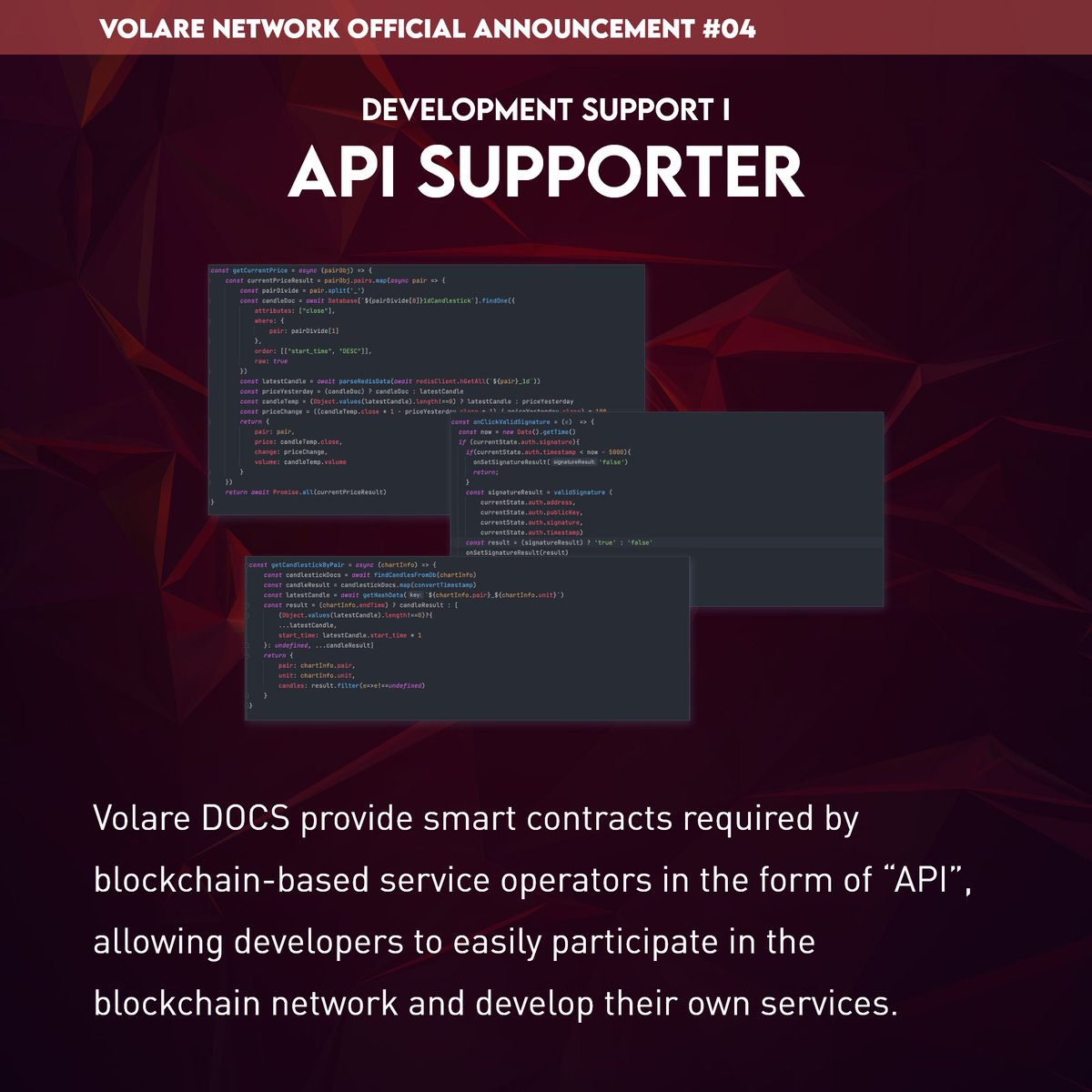 volare_official's tweet photo. Volare Official Announcement #04

Development Support

Link🔽
https://t.co/m8wNQr4MLp

#Volare #mVOLR #Blockchain #Cryptocurency #Airdrop #gamedev https://t.co/djn7Y5l89e
