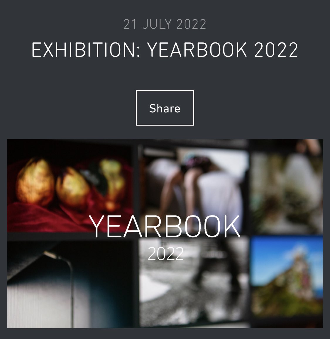 _colin_mcalpine's tweet photo. Great to be involved in the @shutter_hub Yearbook 2022 online exhibition alongside my former student Hannah Campbell. Some amazing work being exhibited again this year.
You can view the online exhibition here -
https://t.co/czKnf78vwi
#shutterhub #yearbook2022 #photography https://t.co/HsTzBDJfLj
