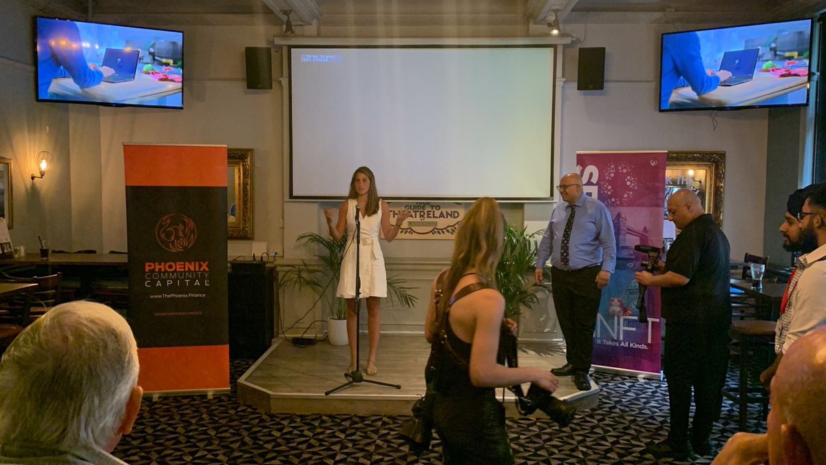 About yesterday 🙄 First time as speaker during Film Metaverse Week in London 🤩 #filmmetaverseweek #film #Metaverse #nft #metaverseweek #fashion