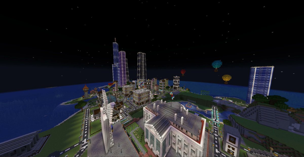 Fluffy_Oscar's tweet photo. #Minecraft 
Я так сильно хотел отвлечься, что начал херачить столицу своей страны в Майне + начал заниматься деревней неподалеку https://t.co/dSMEYiwbfV