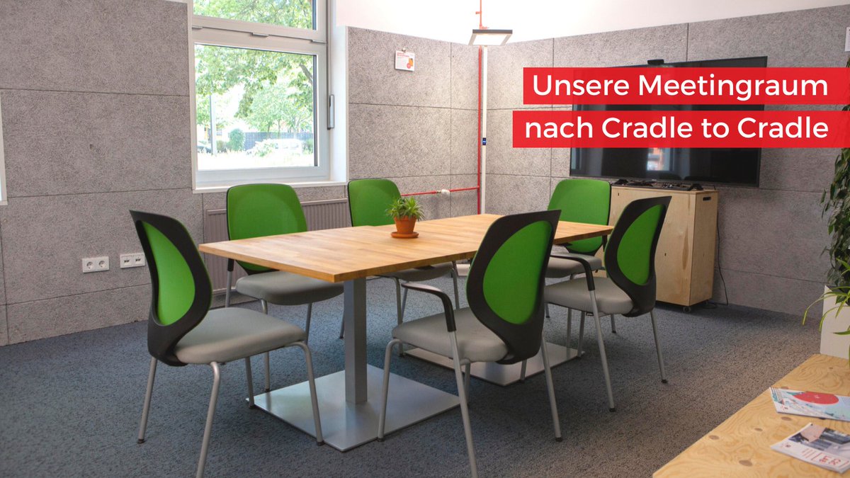 C2C_NGO's tweet photo. Mit unserem #C2CLAB wollen wir zeigen, wie #CradletoCradle in der Praxis aussieht. Heute wollen wir Euch einen unserer Meetingräume genauer vorstellen. #sogehtmorgen https://t.co/172yYkoSsB