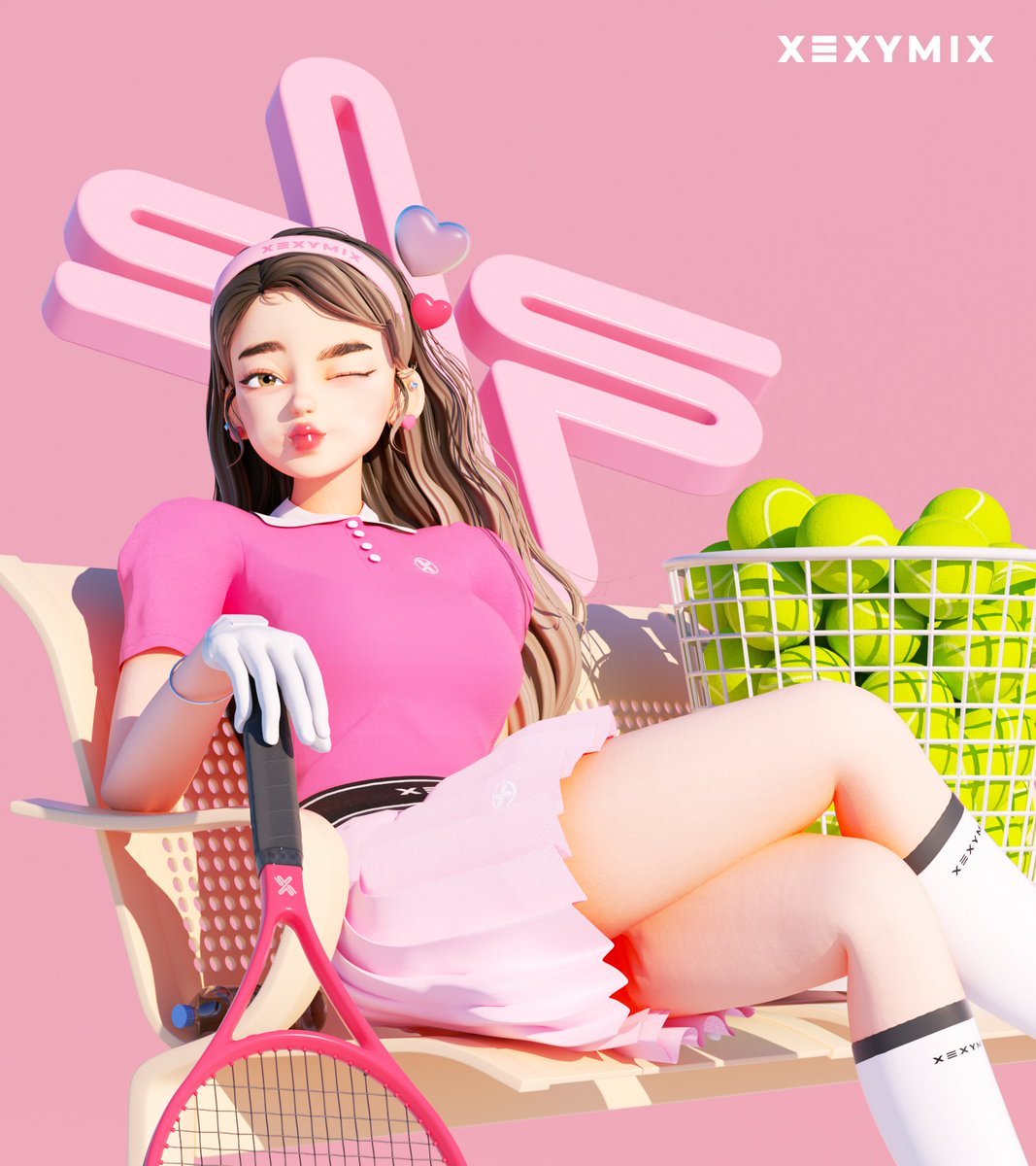 골프에 이어 테니스까지 점령한 제시아<XESIA>
테니스룩에 진심인 제시아의 pick은?
<피케 퍼프 숏 슬리브>와 <언밸런스 플리츠 큐롯 스커트> 보러가기👇
 url.kr/vfozn7 
이젠, 젝시믹스를 테니스 코트에서도 즐겨보아요❤

#젝시믹스 #XEXYMIX #디지털패션 #디지털뮤즈 #제시아 #XESIA