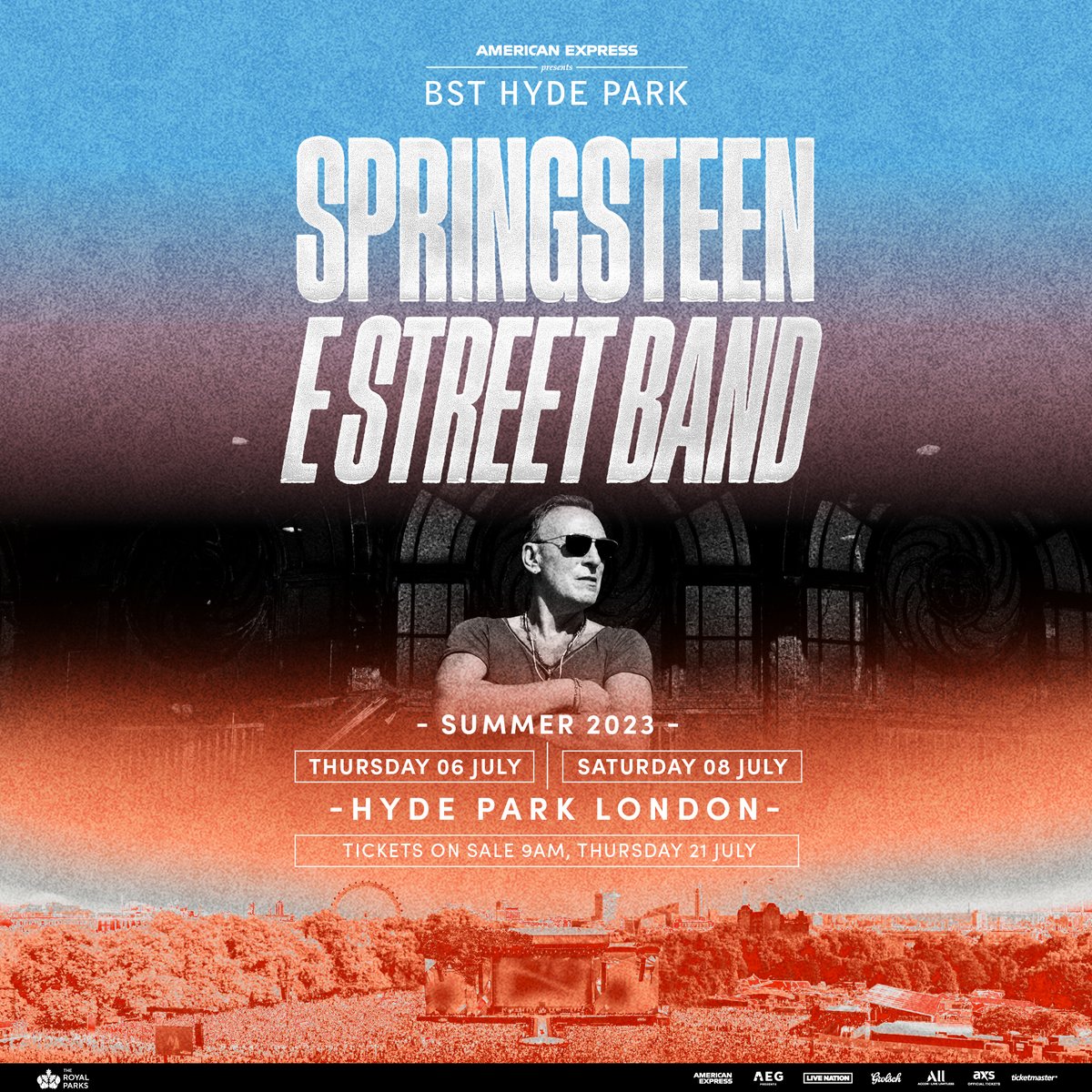 martynoneill's tweet photo. 😀 #BruceSpringsteen tickets booked for @BSTHydePark - Not a bad Friday morning 😎🎸 https://t.co/U3Hh0C4WuO