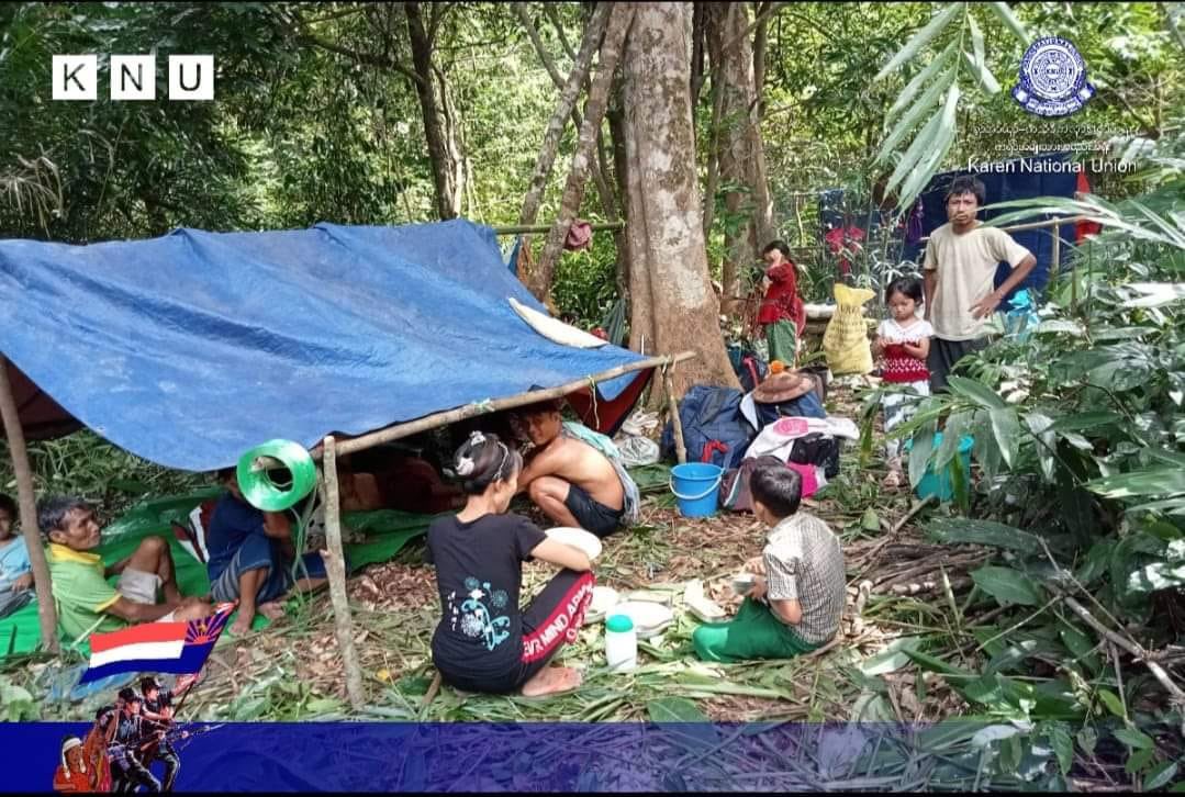 More than 2,600 people displaced by fighting in areas controlled by the Karen National Union in Bago Region’s Taungoo District need food supplies and shelter after repeated clashes with junta troops. #2022July21Coup #WhatsHappeningInMyanmar